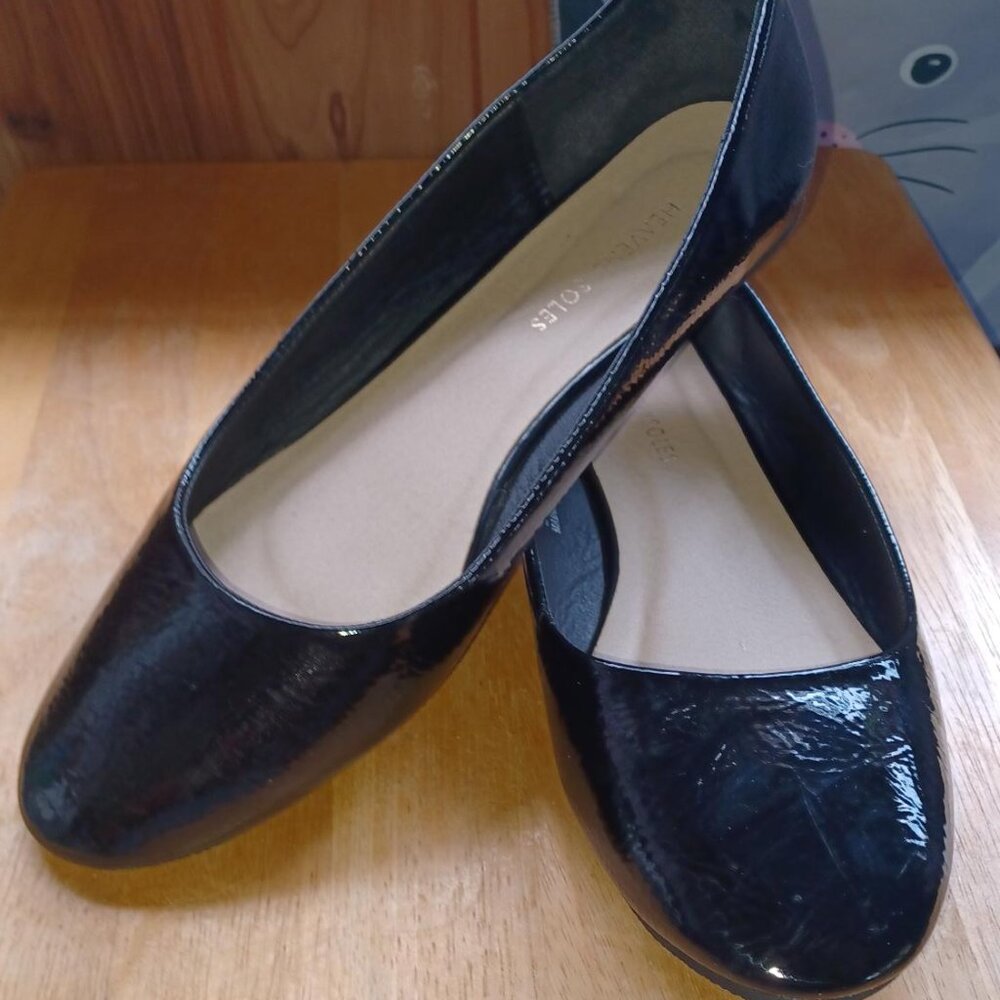 Black Patent Flats